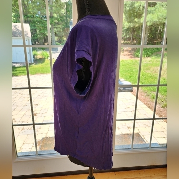 Cable & Gauge Women’s Small Blue Embroidered Short Sleeved Casual Top - Picture 3 of 8